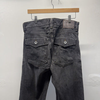 Vintage 2000s Levi’s Faded Black Washed Jeans