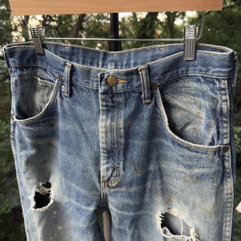 1990s Rustler Thrashed Jeans