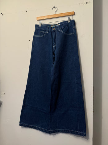 1990s GAT BAGGY WIDE LEG RAVER SKATER DENIM JEANS