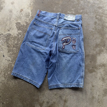 1990S Y2K PACO JEANS BAGGY SKATER DENIM JEAN SHORTS JORTS