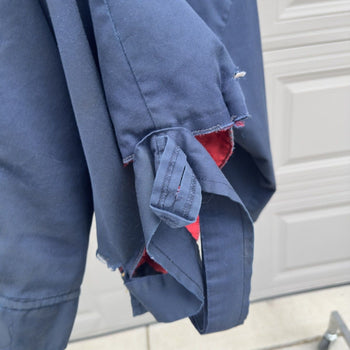 1980s Thrashed Faded Distressed Union Made Work Jacket
