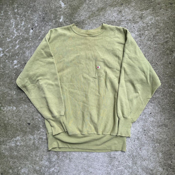 1990s CHAMPION REVERSE WEAVE CREWNECK SWEATSHIRT GREEN