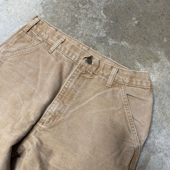 2000s CARHARTT BAGGY SAND DENIM CARPENTER PANTS