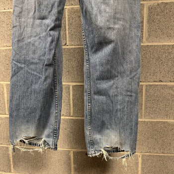 2000s Y2K Unionbay Thrashed Faded Distressed Bootcut Flare Jeans
