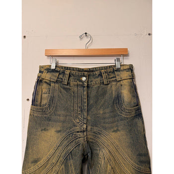 NO FAITH STUDIOS WAVE HEAVY DENIM MEDIUM 32