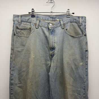Vintage 2000s Levi's 550 Relaxed Jeans Faded Distressed