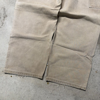 1990s CARHARTT TAN DOUBLE KNEE CARPENTER PANTS