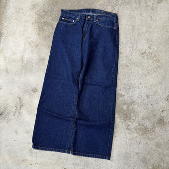 2000S POLO RALPH LAUREN BAGGY DENIM WIDE LEG SKATER JEANS