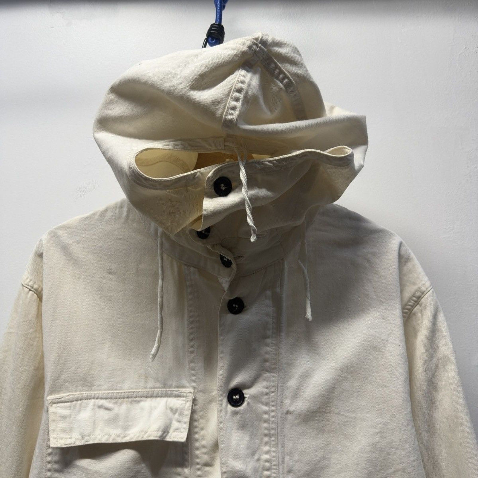 Vintage 1940s WW2 US Navy First Pattern Anti Gas Gunner Smock Jacket