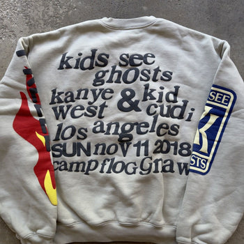 KIDS SEE GHOSTS 2018 CPFM CACTUS PLANT FLEA MARKET CREWNECK