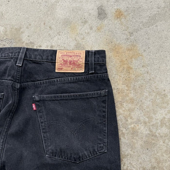 1990s Levi’s 505 Black Jeans