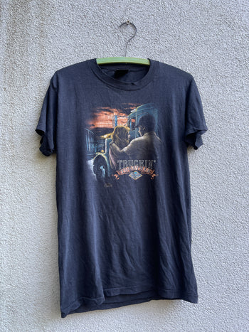 1980S HARLEY DAVIDSON 3D EMBLEM TRUCKIN TOGETHER TEE