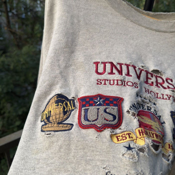 1990s Universal Studios Hollywood Thrashed Sweatshirt