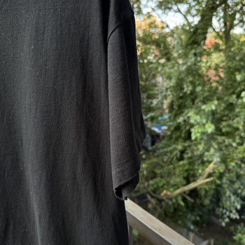 1990s Single Stitch Black Blank Tee