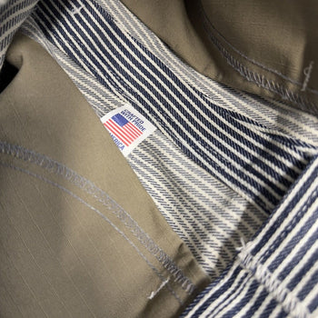 Stan Ray 50th Anniversary Striped Hickory Railroad Work Pants