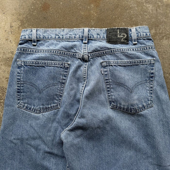 1990s LEVI'S L2 BAGGY FIT BLUE DENIM SKATER JEANS