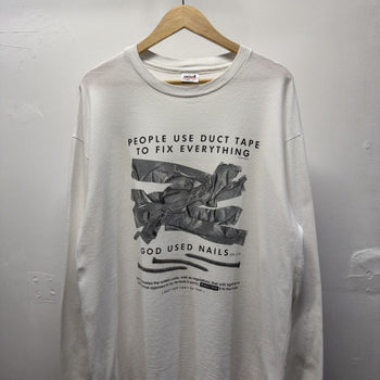 Vintage 1990s God Used Nails Longsleeve Tee