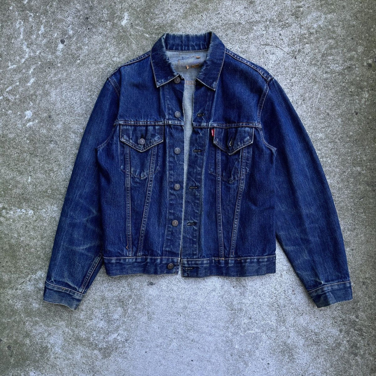 1960s LEVI’S BIG E TYPE 3 FADED DENIM TRUCKER JACKET