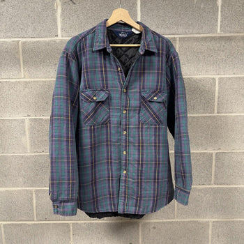 1980s Woolrich Plaid Grunge Flannel Jacket