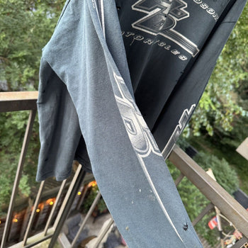 2000s Harley Davidson Thrashed Faded Distressed Longsleeve Tee