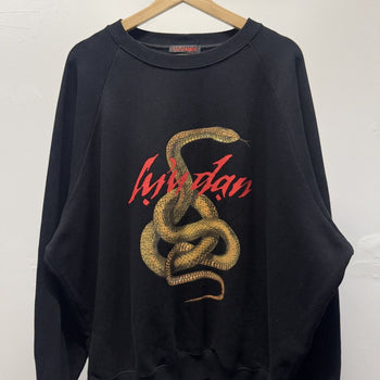 LU'U DAN Black Knotted Snake Sweatshirt