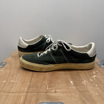 Golden Goose Soul Star Green Suede Sneakers