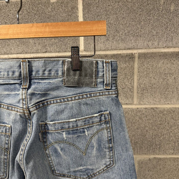 2000s Y2K Levi’s Silvertab Baggy Faded Distressed Jeans