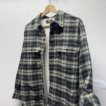 Vintage 2000s Plaid Thermal Lined Grunge Flannel Shirt