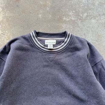 2000S FADED GREY CREWNECK SWEATSHIRT OVERSIZED