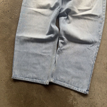 1990S/2000S Y2K BAGGY FADED TEXAS TUFF DENIM SKATER JEANS