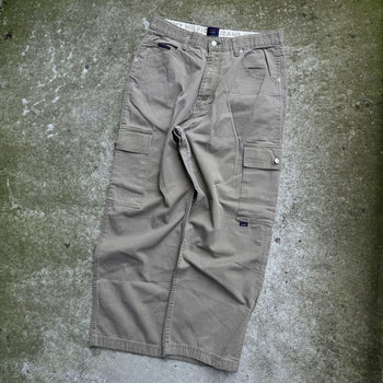 2000s TOMMY JEANS KHAKI CARGO SKATER PANTS