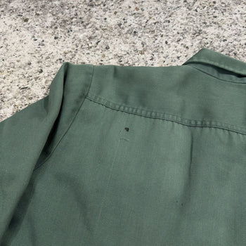 1980s Faded Thrashed Dickies Zip Up Work Jacket