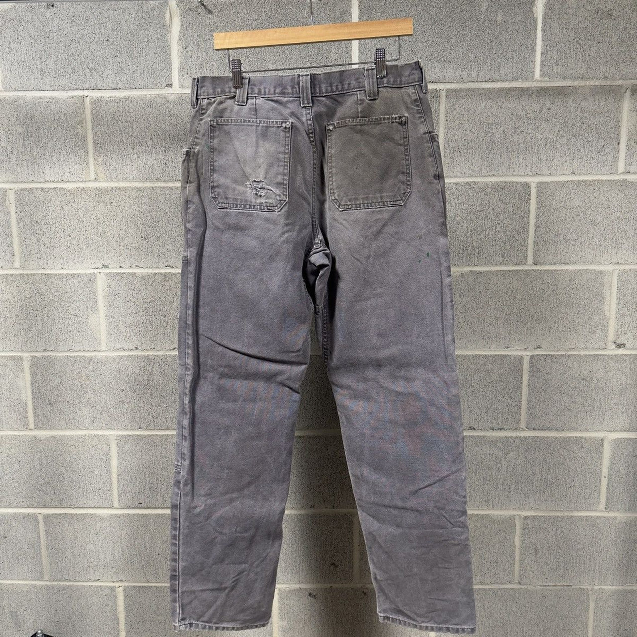 2000s Arborwear Thrashed Faded Distressed Work Pants
