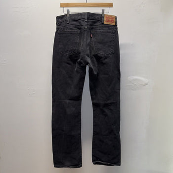 Vintage 2000s Levi's 517 Black Bootcut Flare Jeans