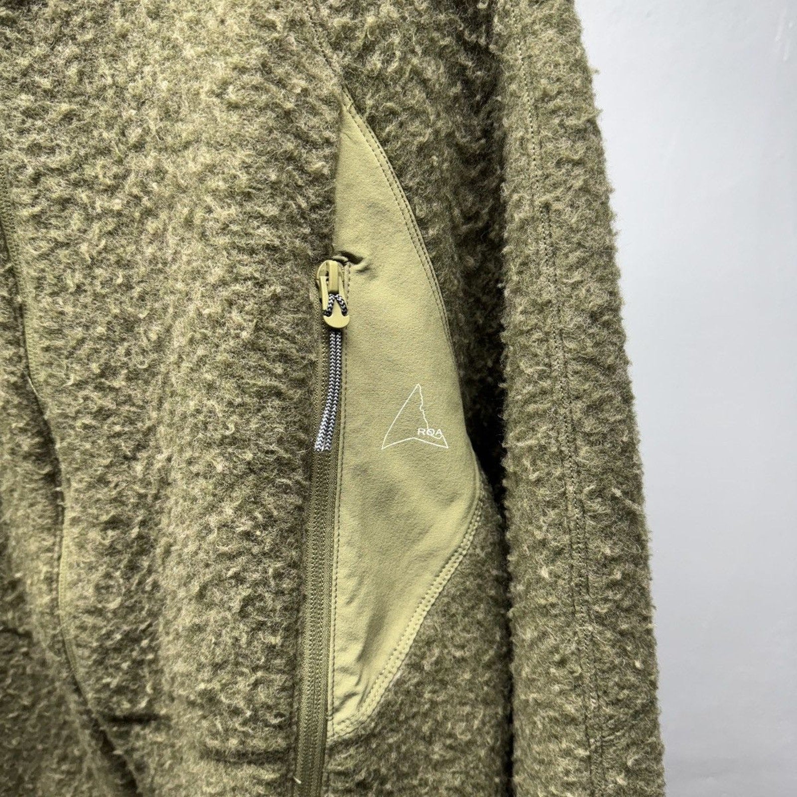 ROA Polar Fleece Jacket Aloe — Garment Trafficker