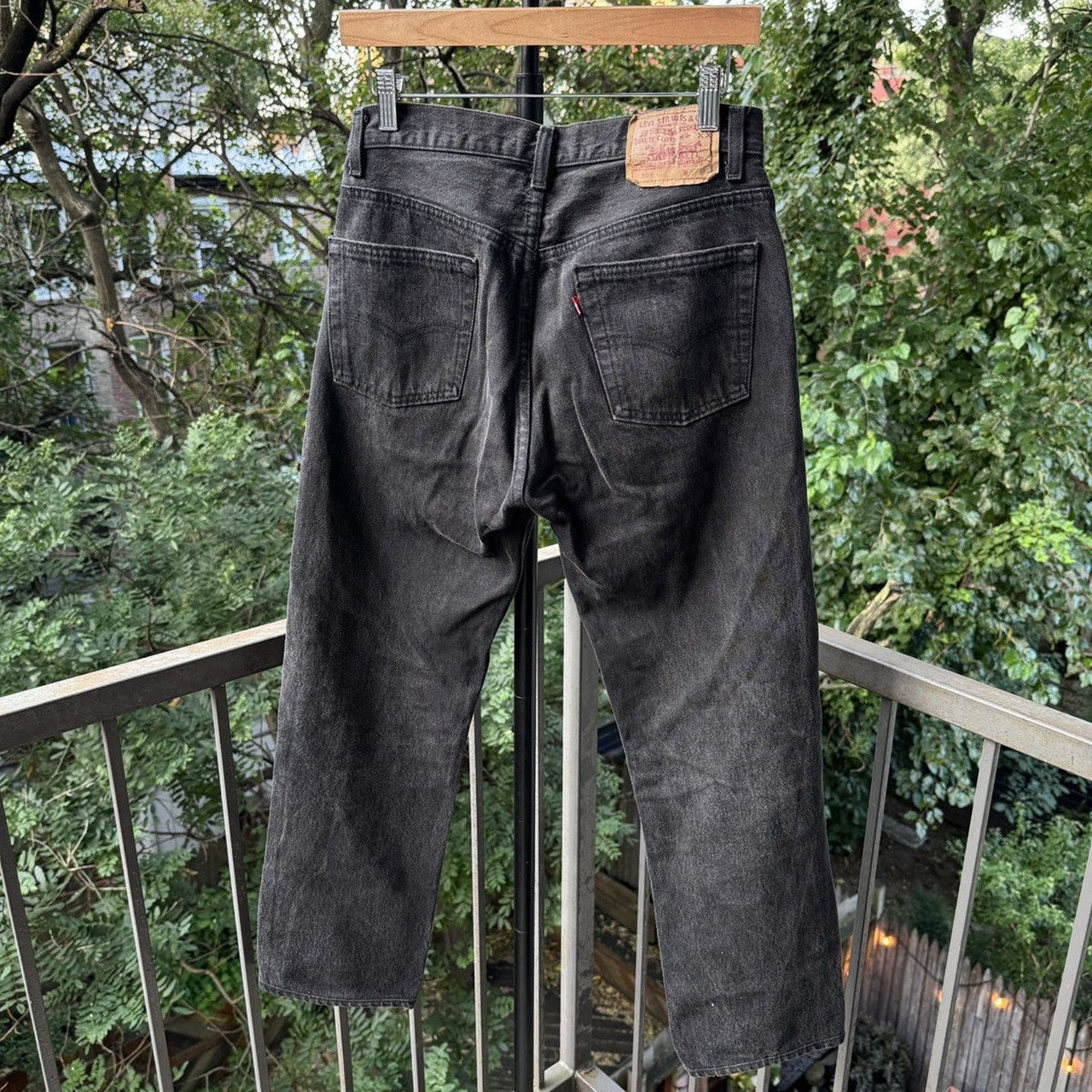1980s Levi's 501 Black Denim Jeans Made in USA