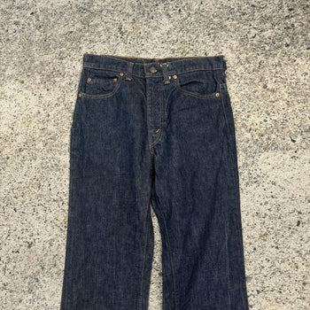 1970s LEVI'S 517 - 0217 SINGLE STITCH DARK WASH DENIM JEANS