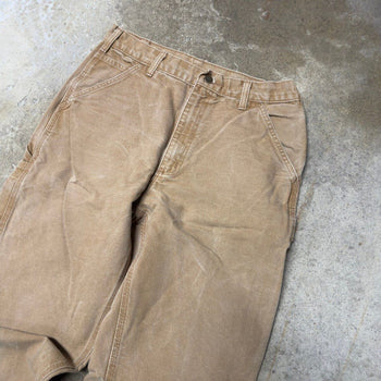 2000s CARHARTT BAGGY SAND DENIM CARPENTER PANTS