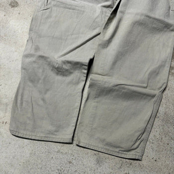 2000s LEE DUNGAREES BAGGY TAN CARPENTER PANTS