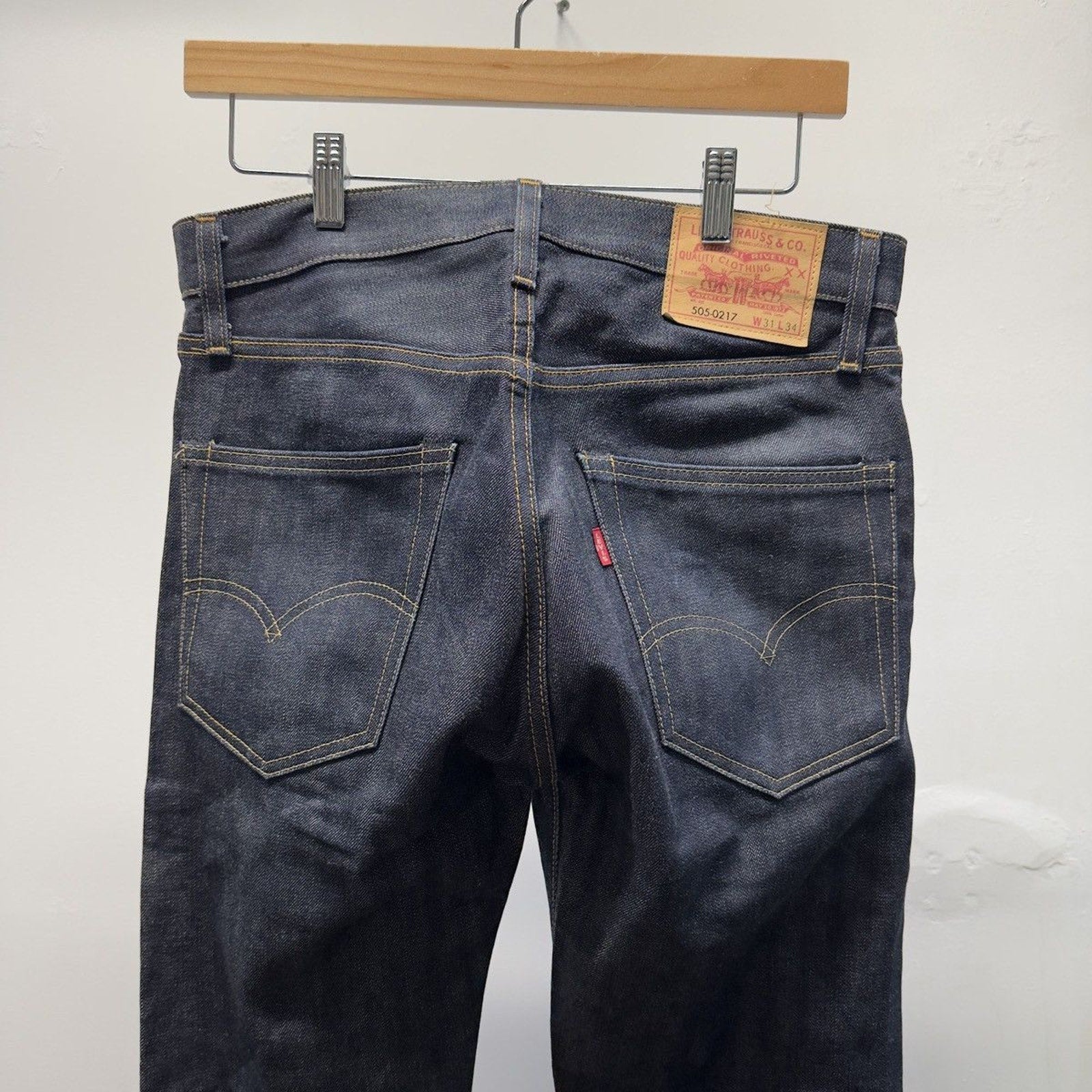 Levi's LVC 1967 505-0217 Big E Selvedge Jeans — Garment Trafficker