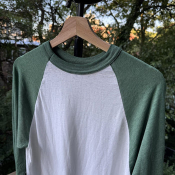1970s / 1980s Faded Paper Thin Raglan 3/4 Tee