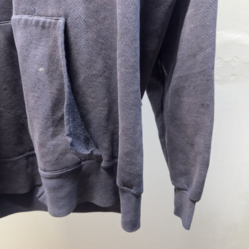 Vintage 1990s Made in USA Faded Distressed Zip Up Hoodie