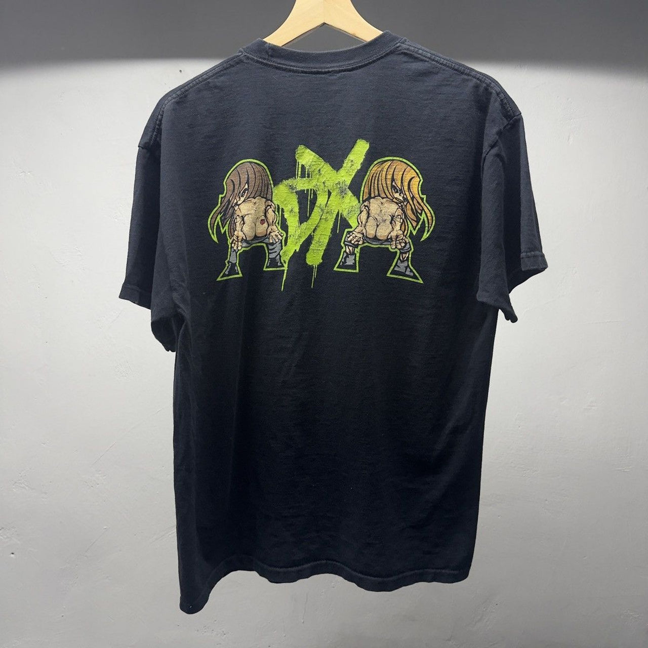 2000s WWE Faded D Generation X Tee