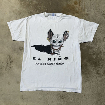 2000s FADED EL NINO PUNK CHIHUAHUA DOG TEE