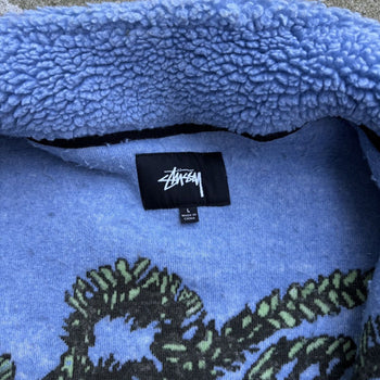 STUSSY PALM TREE FLEECE