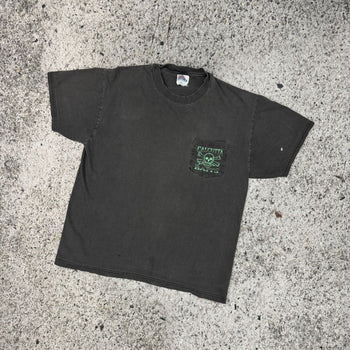 2000s Faded Thrashed Skull Bait & Tackle Tee