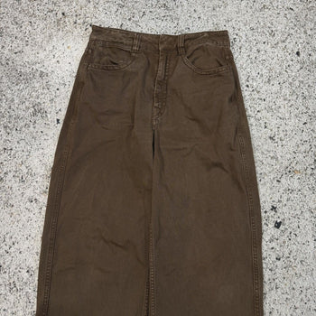 Lemaire High Waisted Wide Leg Curved Pants
