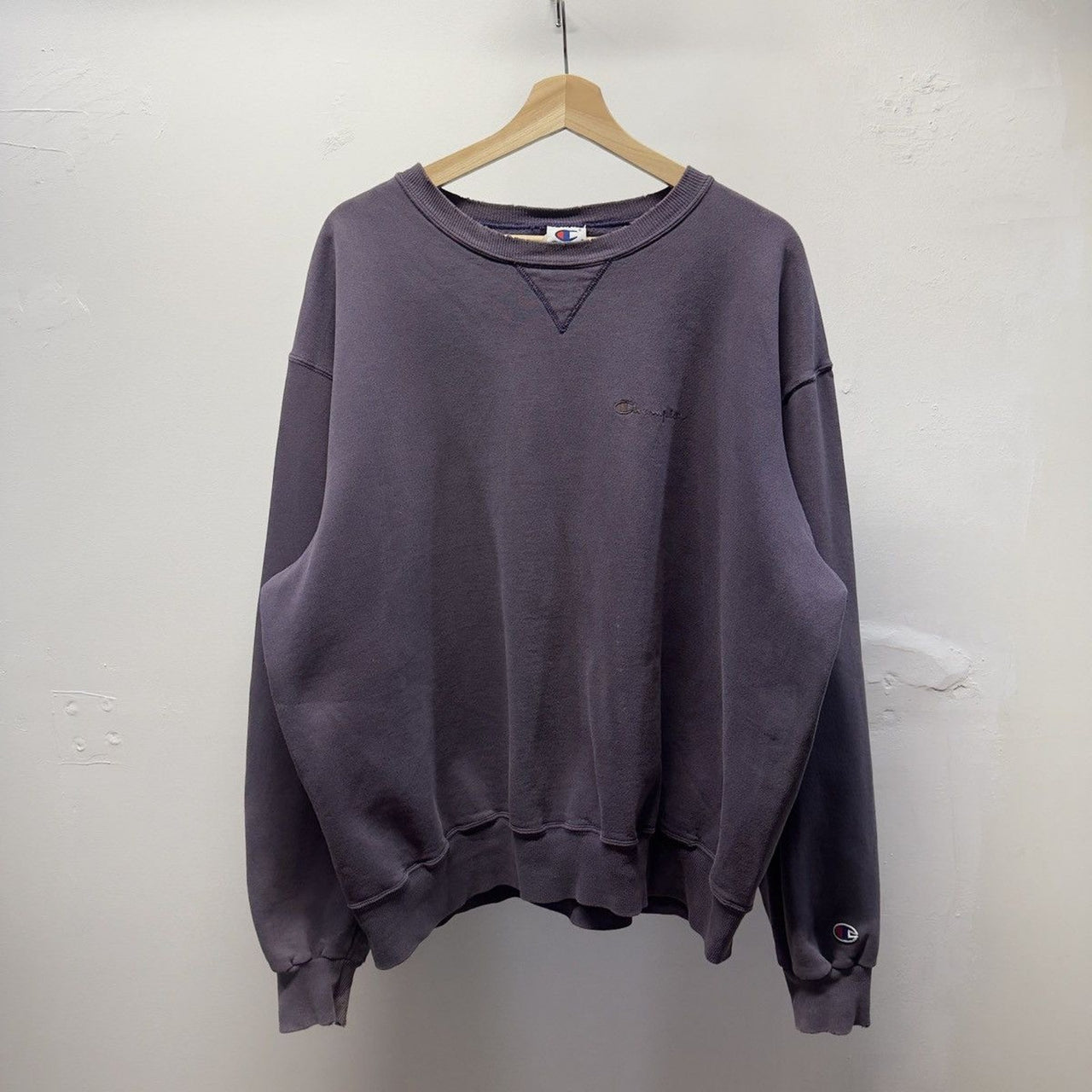 Vintage 1990s Champion Faded Distressed Sweatshirt