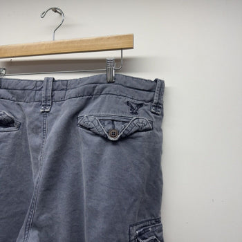 Vintage 2000s American Eagle Heavyweight Faded Cargo Shorts