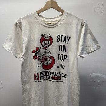 Vintage 1980s Made in USA Auto Shop Dolls Sex Tee